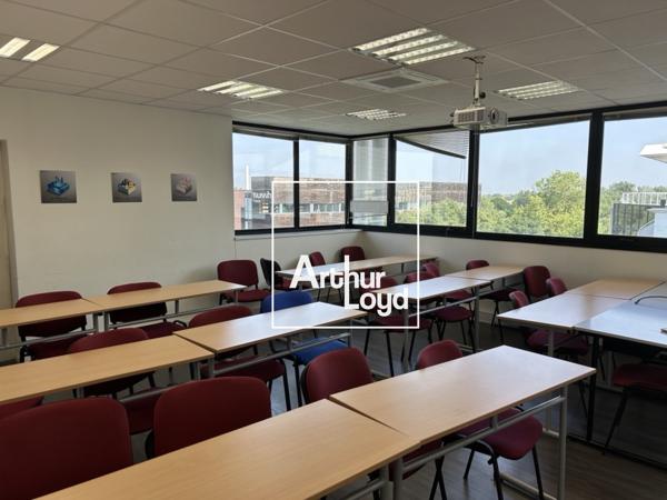 Bureaux à louer à Toulouse - dernier étage avec terrasse