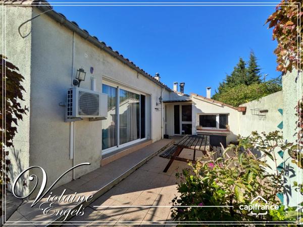 Maison lumineuse avec jardin et terrasse sans vis-à-vis – Puichéric, Minervois