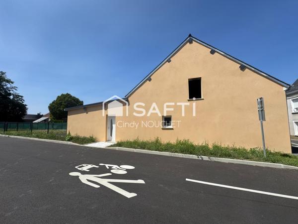 Maison avec extérieur rénové - Intérieur 100% à réinventer !