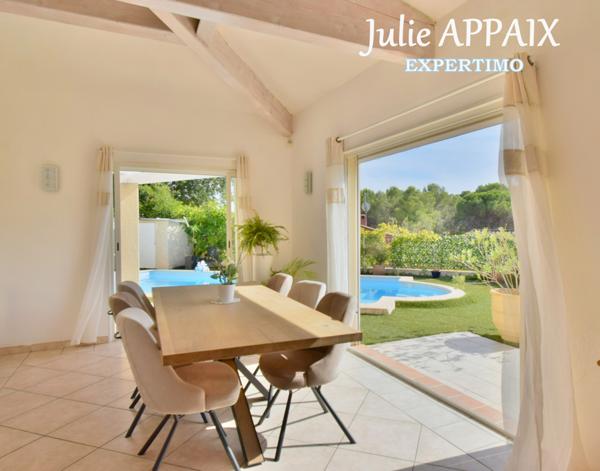 Fréjus (83600) Villa individuelle avec piscine, garage dans un domaine sécurisé