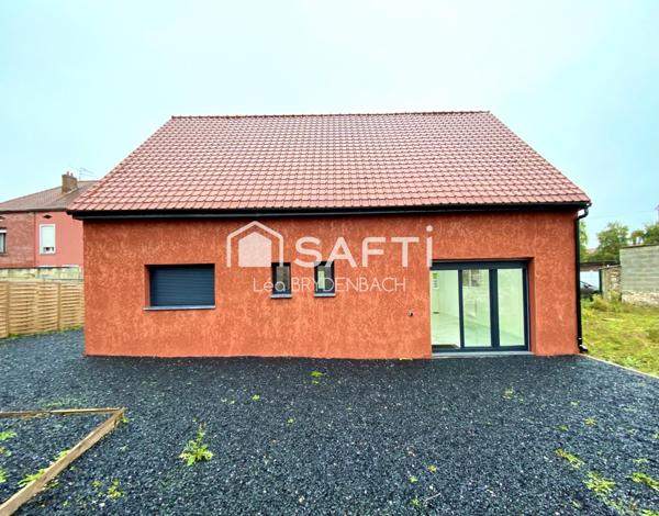 Maison 4 pièces - env. 120 m2 - 3 ch - Fresnes-sur-Escaut