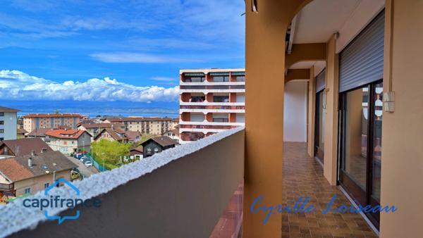 Magnifique T3 avec vue imprenable sur le Lac Léman à Thonon-les-Bains