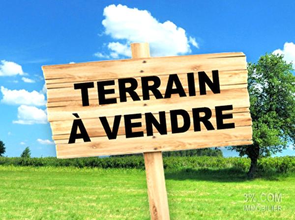 Terrain constructible de 1041 m². Beuvry (62660)