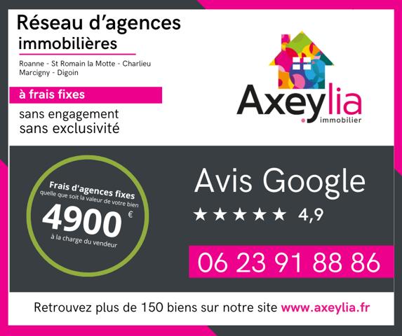 Riorges (42153) A VENDRE - RIORGES - APPARTEMENT T3 EN DUPLEX AVEC 2 CHAMBRES, CABANON DE JARDIN ET CAVES