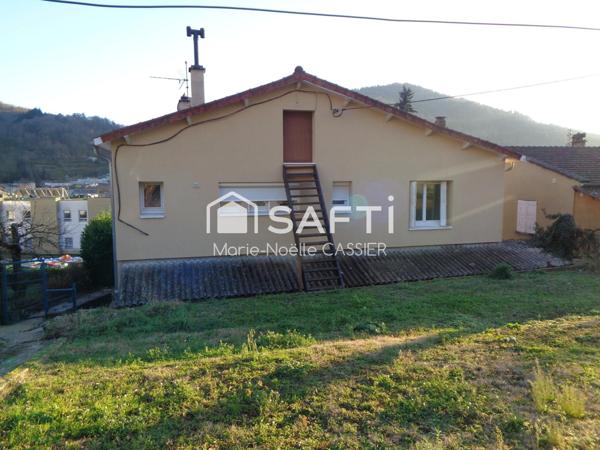 Villa de ville 147 m², 5 chambres ou 2 appartements, avec terrain