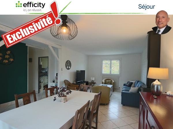 Maison 5 pièces - 100 m² Exclusivité efficity