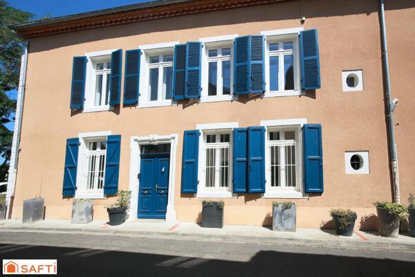 Adorable maison ancienne rénovée à Couladère, à deux pas de Cazères !