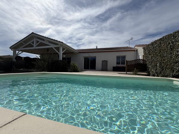 MAISON 123 M2 AVEC GARAGE, PISCINE ET TERRAIN DE 4000 M2