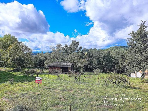 Mons 30340 - Terrain à bâtir de 1001m² avec jolie vue