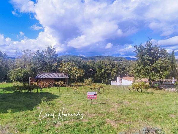 Mons 30340 - Terrain à bâtir de 1001m² avec jolie vue