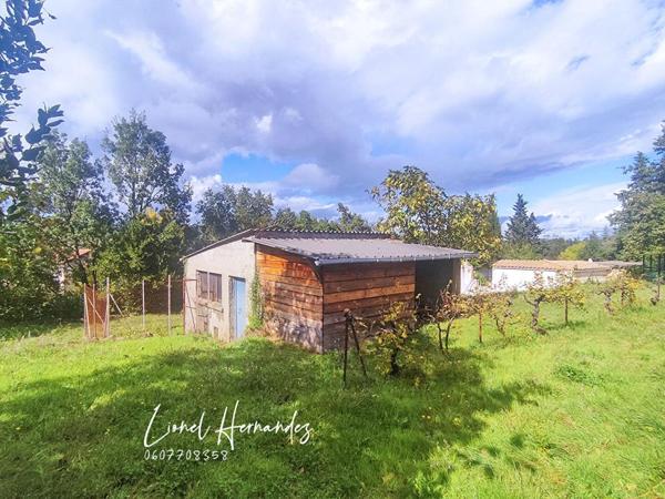 Mons 30340 - Terrain à bâtir de 1001m² avec jolie vue
