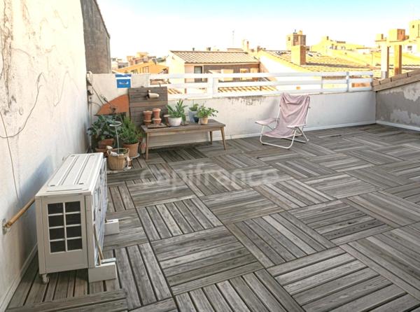 Studio agde cv avec terrasse en hypercentre d’Agde : un bien attractif pour un projet locatif, avec charges limitées