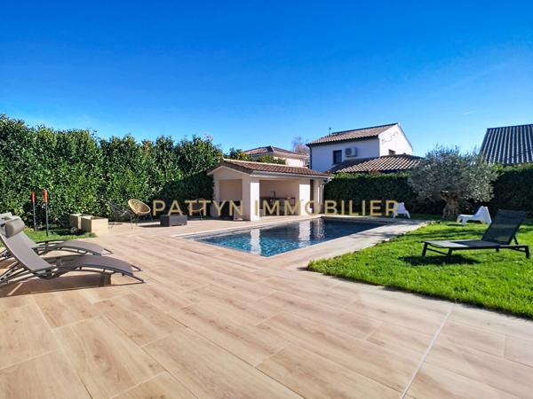 Civrieux (01390) Maison 4 chambres récente de plain-pied avec piscine et garage à Civrieux (01390)