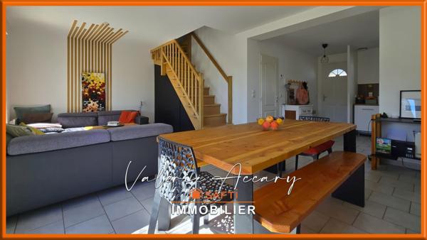 Cuers : Maison de 82 m² sur un terrain de 110 m², 3 chambres, garage...