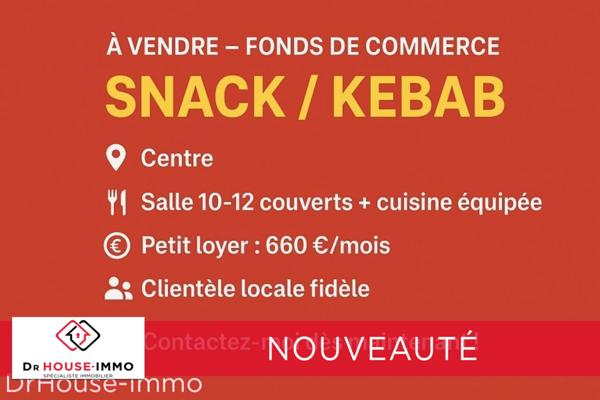 Commerce à vendre 3 pièces de 36 m²