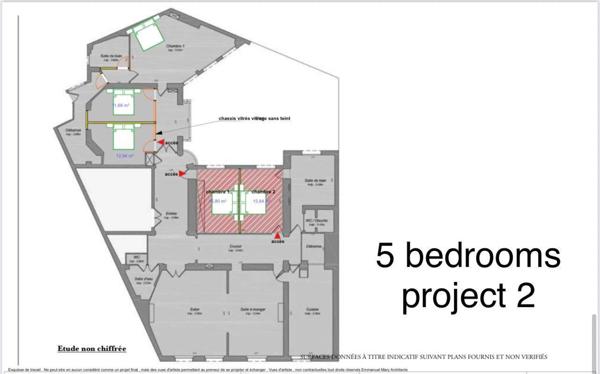 MAGNIFIQUE APPARTEMENT 8 PIECES PROCHE METRO VILLIERS ET PARC MONCEAU