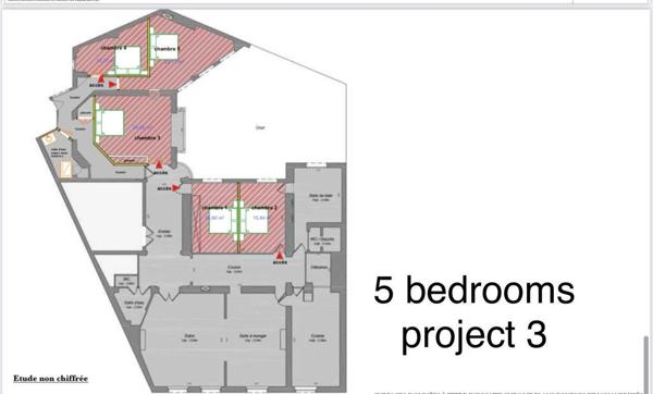 MAGNIFIQUE APPARTEMENT 8 PIECES PROCHE METRO VILLIERS ET PARC MONCEAU