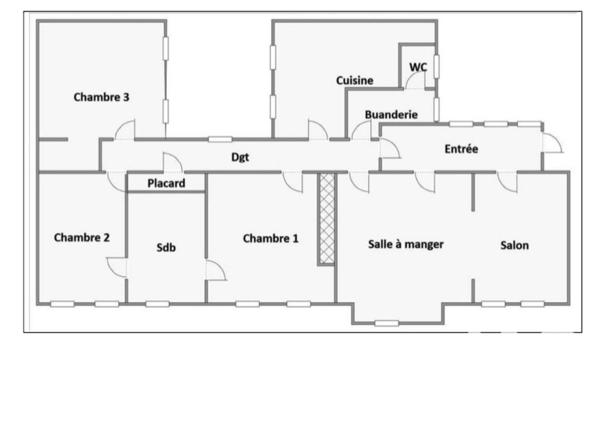 Appartement à vendre 4 pièces 151 m² La Madeleine