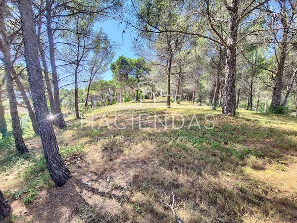 Ventabren (13122) Terrain au calme, dans un environnement naturel à pied des commerces