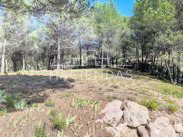 Ventabren (13122) Terrain au calme, dans un environnement naturel à pied des commerces