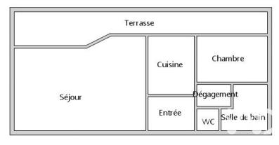 Appartement à vendre 2 pièces 51,38 m² Lyon 3