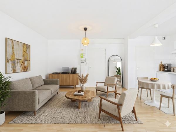Vente appartement 2 pièce(s) 43 m²