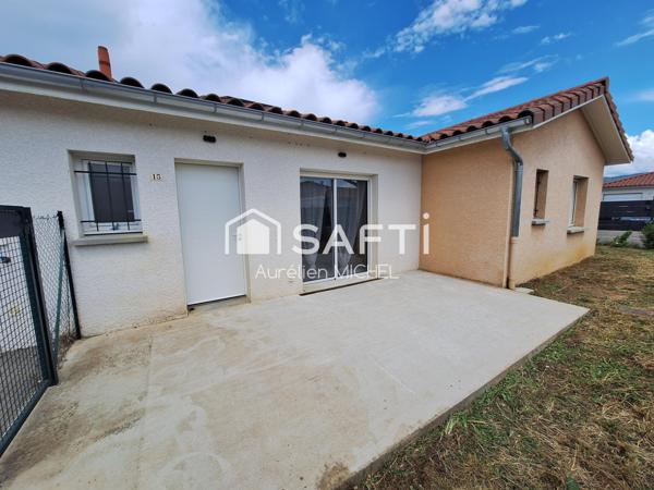 Maison de plain pied avec garage 93 m2 quartier Les Ravinelles