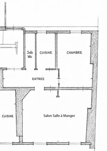 Appartement 2 pièces à vendre à Paris 14ème - Réf. V1085