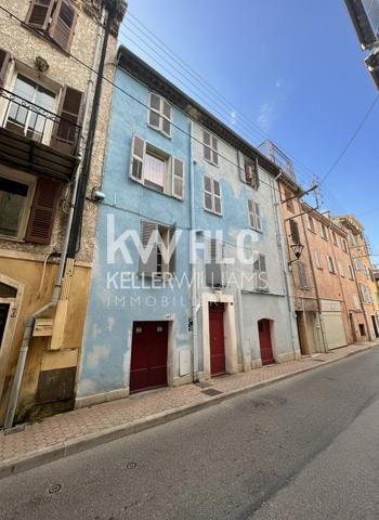 VALLAURIS Centre – Immeuble loué, 7,5% rendement