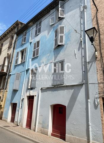 VALLAURIS Centre – Immeuble loué, 7,5% rendement