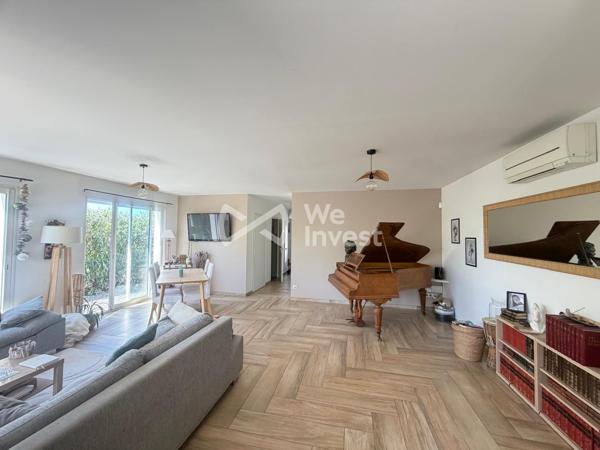 Mèze — Maison familiale 5p. 95m², piscine, double terrasse, parking