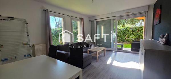 Appartement T2 avec jardin
