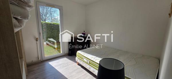 Appartement T2 avec jardin