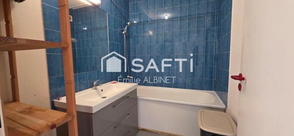 Appartement T2 avec jardin