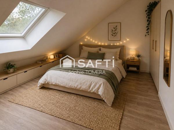 entre appartement et maison 3pcs neuf en duplex