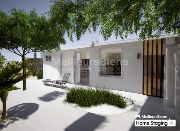 Maisonnette vendue louée