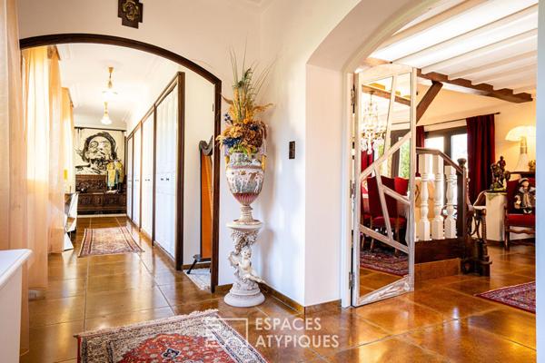 Mas de caractère entre mer et montagne avec hébergements indépendants et espace bien-être