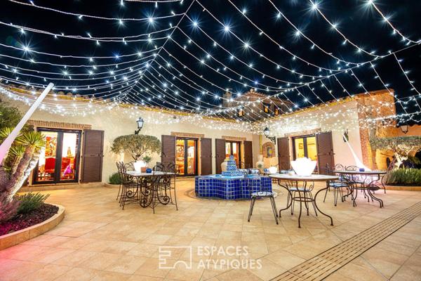 Mas de caractère entre mer et montagne avec hébergements indépendants et espace bien-être