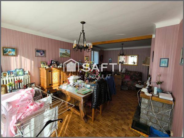 maison 3 pièces 65m² sur sous-sol