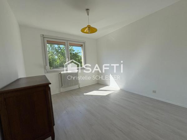 Maison sur sous-sol avec 3 chambres et un accès terrasse et jardin