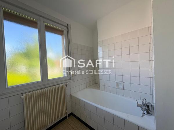 Maison sur sous-sol avec 3 chambres et un accès terrasse et jardin