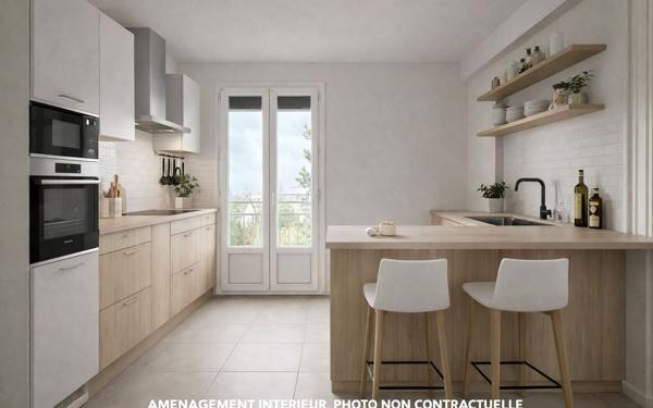 Appartement à vendre    4 pièces • 70,50 m2 Chenôve