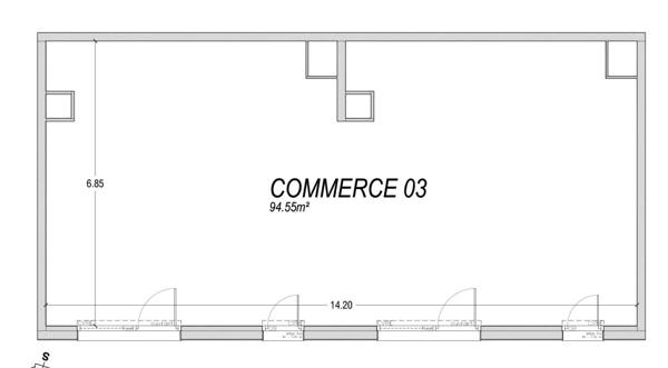 CUCQ | CELLULES COMMERCIALES NEUVES – EMPLACEMENT PASSANT