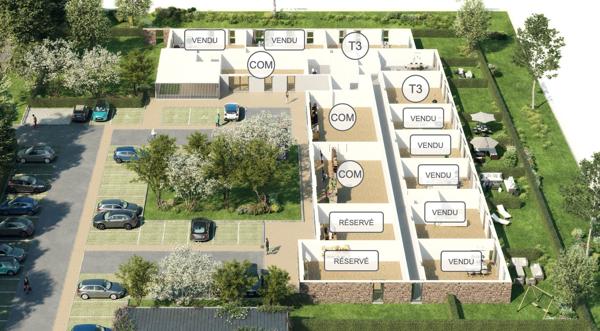CUCQ | CELLULES COMMERCIALES NEUVES – EMPLACEMENT PASSANT