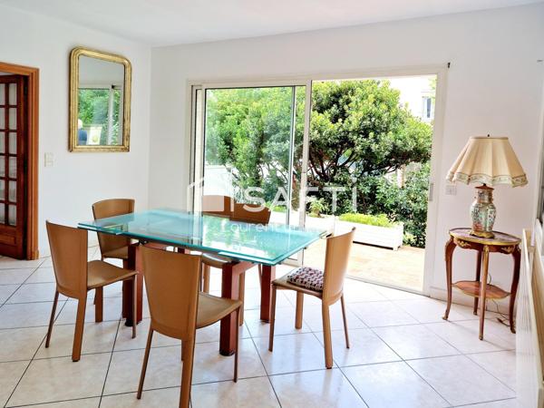 Maison  6 p, 4 chambres, terrasses, garage, jardin