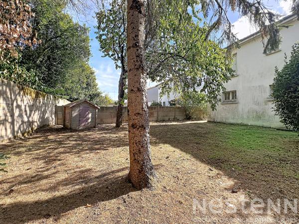 NANTES SUD 4 CHAMBRES JARDIN GRAND GARAGE BUSWAY COMMERCES BORDS DE SEVRE