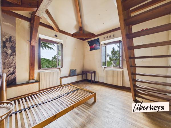 maison 3 pièces de 88m² avec sous-sol et jardin