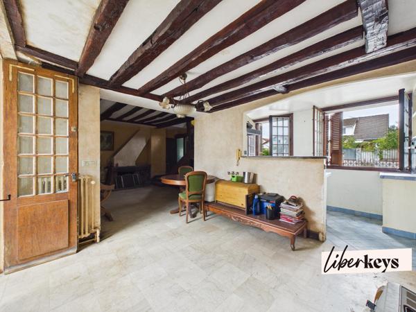 maison 3 pièces de 88m² avec sous-sol et jardin