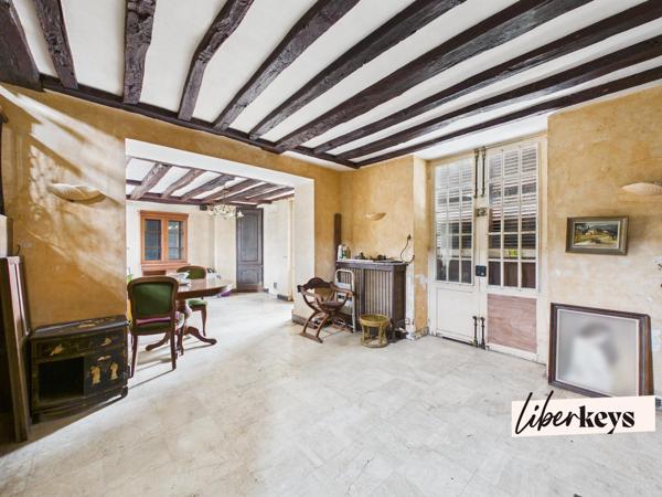 maison 3 pièces de 88m² avec sous-sol et jardin