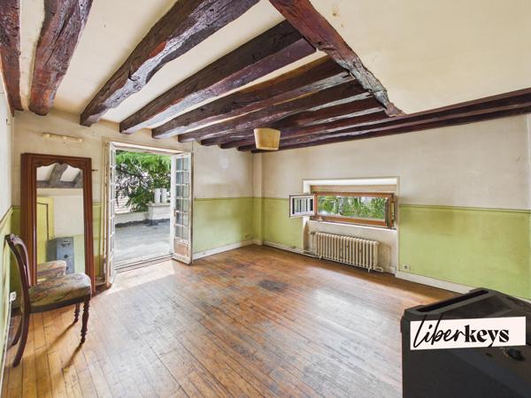maison 3 pièces de 88m² avec sous-sol et jardin